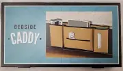 Hanging Bedside Sofa Storage Caddy 5Pocket Phone, Book, Remote, Tissue Organizer