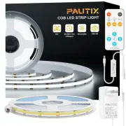 PAUTIX COB LED Strip Light 32.8ft/10m 4800LEDs Daylight White 6000K,CRI93+ Su...