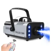 RGB LED Stage Smoke Machine 1200W, 240V Remote Control Fogger with 1L Capacity