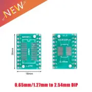 10pcs SOP20 SSOP20 TSSOP20 to DIP20 Pinboard To DIP Adapter PCB Board Converter