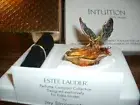 2003 Estee Lauder Jay Strongwater Solid Perfume Compact Bejeweled Butterfly MIBB