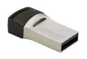 Transcend 64GB JetFlash 890S OTG Flash Drive with USB3.1 Type-C TS64GJF890S