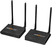 BZBGEAR 4K 60Hz UHD HDMI 2.0 Wireless Receiver Extender Kit 164ft BG-AIR4KAST