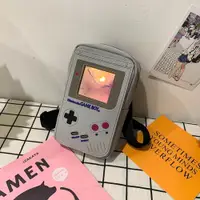 在飛比找ETMall東森購物網優惠-ins游戲機斜挎包任天堂GAMEBOY休閑兒童簡約卡通單肩包