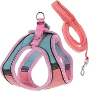 BESPORTBLE 1 Set Reflective Cat Harness and Dog Pulling Rope Adorable Puppy Vest for Easy Outdoor Walking Comfortable and Durable Design for Cats and Dogs