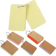 Parliky Blank Index Cards 6 Sets 300 Cards in Total for Memory Games Study Notes Work Home School