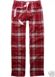 NWT AEROPOSTALE RED PLAID LOUNGE PANTS XSMALL