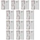 NATURE MAGICK ROSE GOLD MARBLE MONOGRAM 2 LEATHER BOOK CASE FOR SAMSUNG PHONES 3