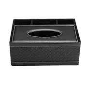 Rectangle Pu Leather Tissue Box Paper Holder Case Cover Car Napkin Storage
