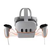 Charging Dock for Meta 3,RGB Station Controller Battery Pack VR4493