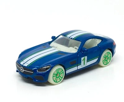Majorette Mercedes Benz AMG GT GITD Blue no.1 - 1:60 (3") no Package