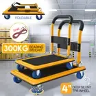 Folding Platform Trolley Hand Cart Heavy Duty Hand Truck Foldable Dolly 300KG