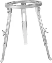 LIFKOME Laboratory Experiment Tripod Burner Stand Detachable Holder for Safe Chemistry Class Lab Use Adjustable Height for Versatile Applications