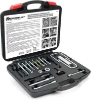 Master Steering Wheel and Lock Plate Puller Kit, Foreign and Domestic Vehicle...