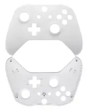 Compatible Xbox One S Controller Top Faceplate (White) - Xbox One S