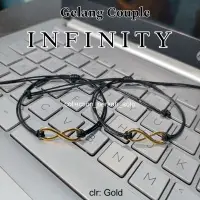 在飛比找蝦皮購物優惠-Infinity GOLD COUPLE 手鍊一對手鍊
