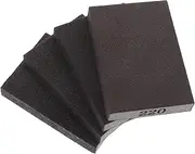 CRILSTYLEO Sanding Blocks Sponge Sanding Pads 4pcs Kit Automotive Wood Polishing Tool Sponge Material 60/80/120 Grit