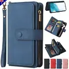 For Samsung S25 S24 S23 S22 S21 S20 FE Ultra Plus Flip Leather Wallet Case Cover
