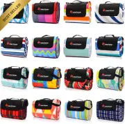 Meteor Picnic Blanket (8 Sizes) Soft Fleece Waterproof Foldable w/ Strap