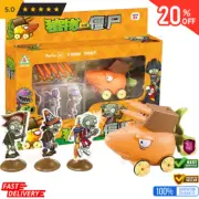 Plants vs Zombies 2 Carrot Chariot Toy Set Action Figure Anime Gift Set Kids NEW