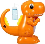 LOPUNER 1 Set Dinosaur Bubble Making Machine Automatic Bubble Blower for Material Adorable Cartoon Design for Outdoor Fun and Summer Parties