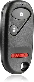 Car Key Fob Keyless Entry Remote fits Honda Civic EX LX DX 2001 2002 2003 2004 2005 / Honda Pilot 2003 2004 2005 2006 2007 (NHVWB1U521 NHVWB1U523) with Instructions
