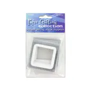 16 Pc Square Metal Mini Picture Frame Paper Crafting Collection 41931