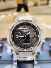 Casio G-Shock Transparent Band Watch GA-2100SKE-7ADR Original New