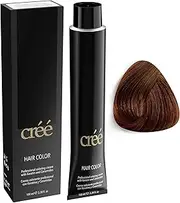 Créé Professional Permanent Hair Color 100ml 3.4 Fl.Oz. (Golden Amber 7.83)