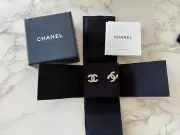 New Authentic Chanel 24V Earrings Earring Ear Ring Accessory Fashion Jewellery