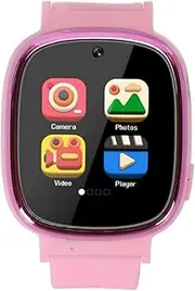 Kids Smart Watch 24 Games Camera Video Recorder Music Alarm Calculator Calendar Flashlight Smart Watch Ornament for Boys Girls 4-12