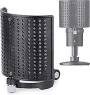 Razer Seiren X Mic Pop Filter - Three Layers Filter Microphone Wind Pop Screen Mask Shield For Razer Seiren X Mic to Improve Sound Quality by YOUSHARES