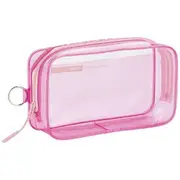 Soeru Box Pen Case Clear Pink