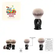 MÜHLE Classic Silvertip Badger Fiber Brush | High-Grade Black Resin Handle | ...