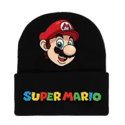 Nmaov Men Women Adult Mario Bros Theme Knitted Beanie Hat Fall Winter Warm Stylish Cap B