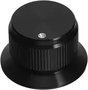 ANDRESLAD Rotary Aluminum Control Knob for Guitar Volume Knob with Round Hole Wear Resistant Elegant Design for Audio Equipment Upgrades