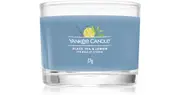 Yankee Candle Black Tea & Lemon glass votive candle 37 g