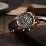 CITIZEN 星辰 GENT’S 時尚 藍寶石鏡面 光動能電波計時手錶-43MM/AT8263-10H