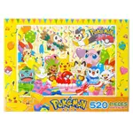 POKEMON 精靈寶可夢拼圖 520片拼圖 POK15D /一盒入 53CM X 38CM 皮卡丘拼圖