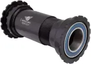 Thread Together BB86/92 SRAM Bottom Bracket with Angular Contact Bearings Black