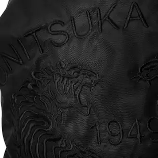 【Onitsuka Tiger】Onitsuka Tiger鬼塚虎-黑色老虎圖騰後背包(3183A936-002)