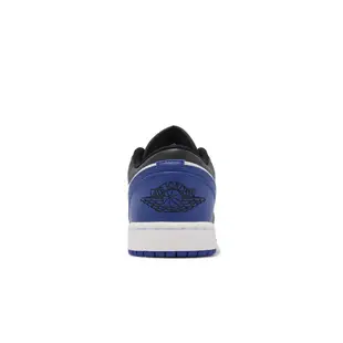 Nike Air Jordan 1 Low Royal Toe 白 藍 黑 男鞋 AJ1 ACS 553558-140