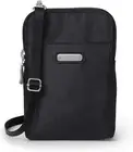 New Baggallini TAKE TWO RFID BRYANT Crossbody Bag Small Black gift RFID blocking