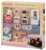 Sylvanian Families Playful Starter Furniture Set incl Chocolate Rabbit Mother SF5449