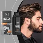 Men 5 in 1 Beard Mustache Natural Hair-Color Shampoo Dye Black Permanent V2R3