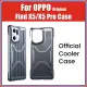 100% 原裝 OPPO Find X5 保護殼遊戲冷卻器保護套原裝 Find X5 散熱保護殼保險槓 COD
