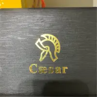 在飛比找蝦皮購物優惠-凱撒 Caesar CA-1008 三眼帶日期 皮錶帶款 藍