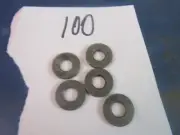 STEEL 5PK CAM CHEST .100 BREATHER GEAR THRUSH WASHER SHIM HARLEY FL FX 1979-82