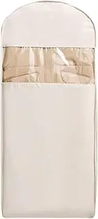 [Generic] Suit Dress Cover Travel Carrier Bag Protector Mesh Pockets Garment Bags For Coat Pouch Closet Storage - Protective Dustproof Clothes Organizer