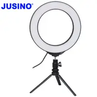 在飛比找PChome24h購物優惠-JUSINO 7吋LED環形燈RL-7